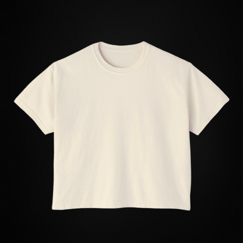 Women's Oversized Boxy T-Shirt -  My Heart Is Different