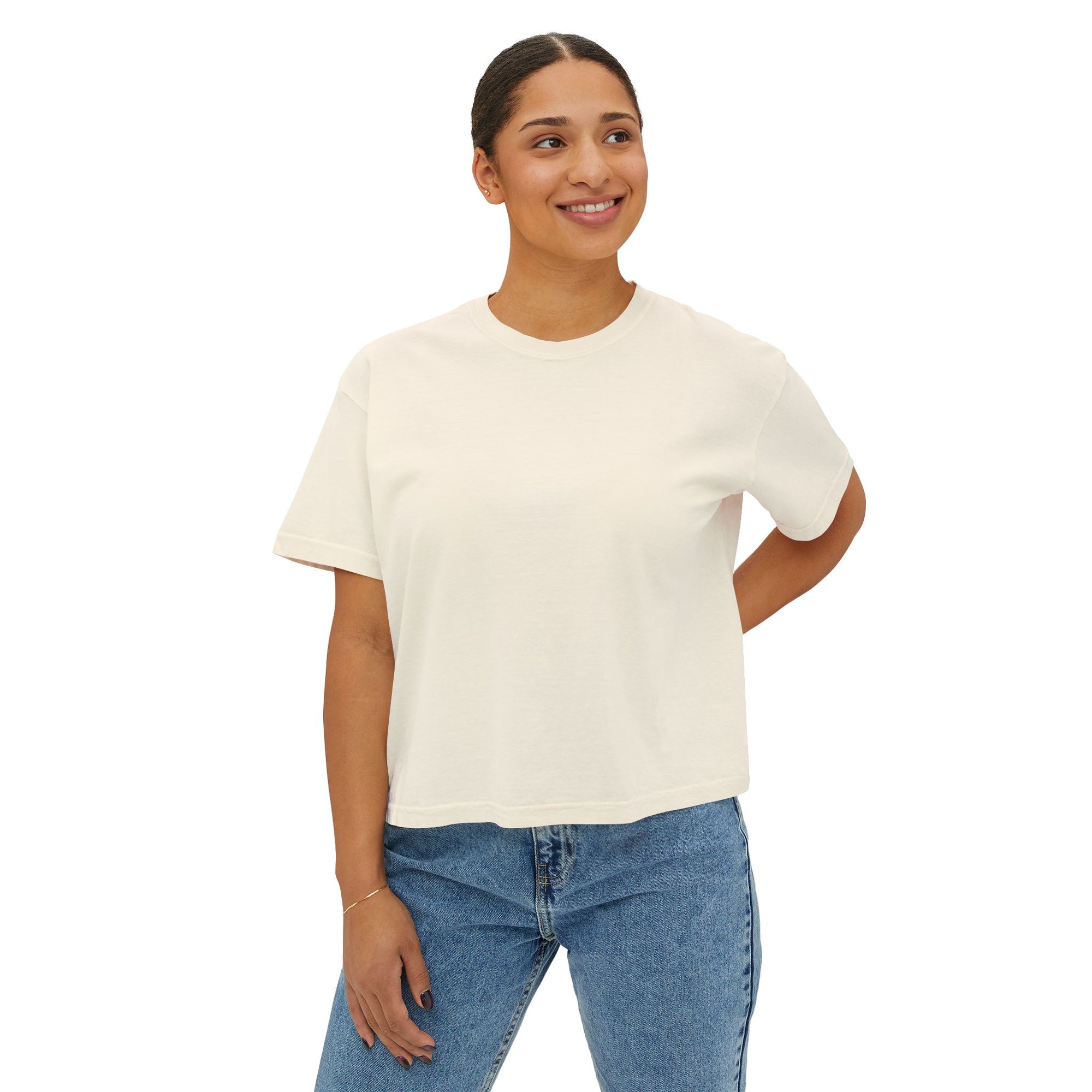 Women's Oversized Boxy T-Shirt -  My Heart Is Different
