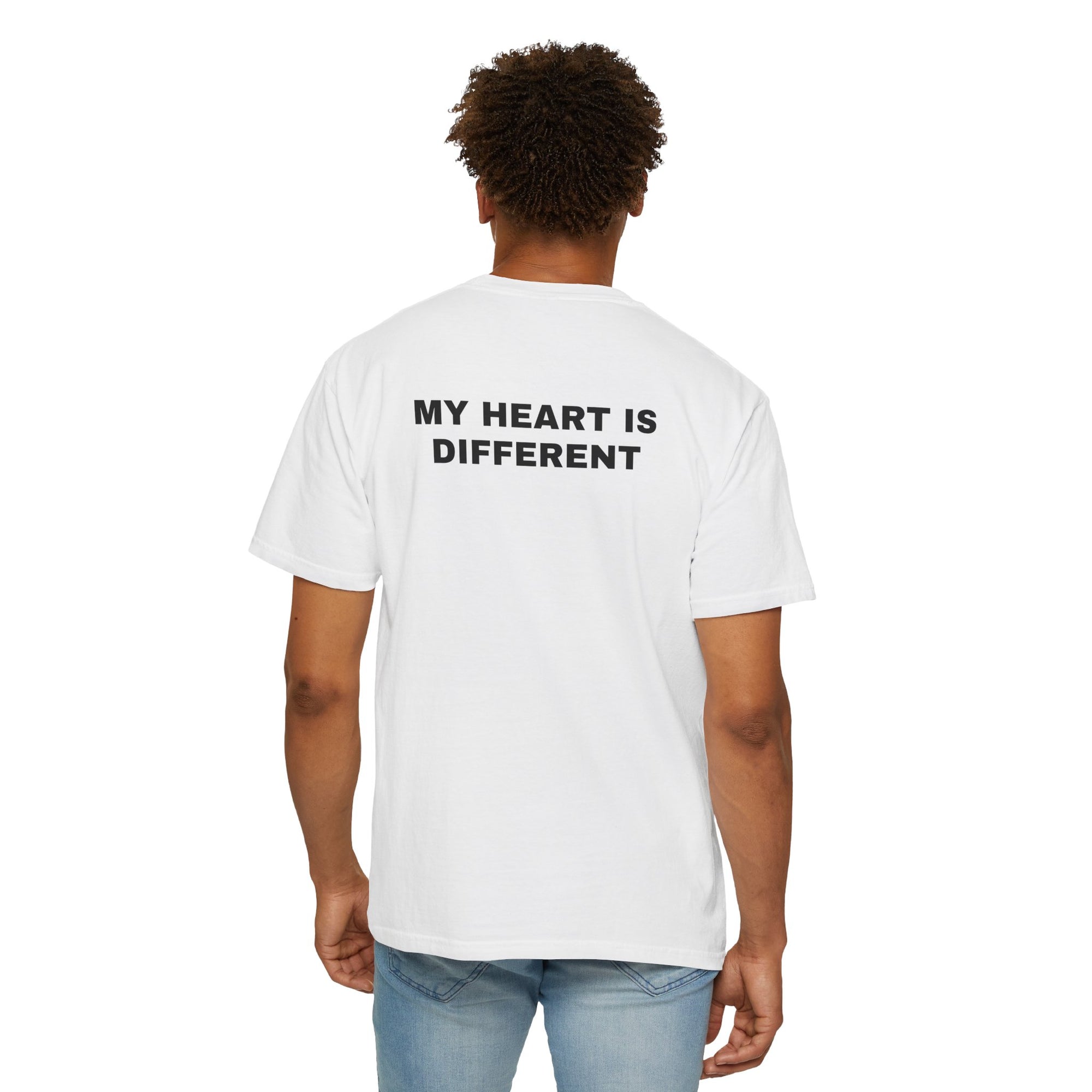 Unisex Garment-Dyed T-shirt - My Heart Is Different